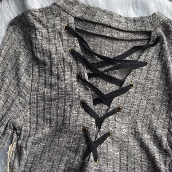 Rue21 Tops - Criss Cross Long Sleeve